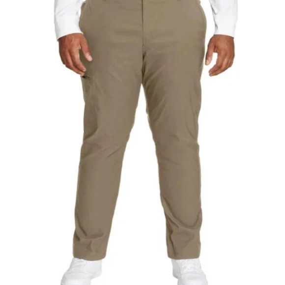 Eddie Bauer Men’s Pants Rainier fleece lined NWT 34 x 30 - Picture 9 of 11